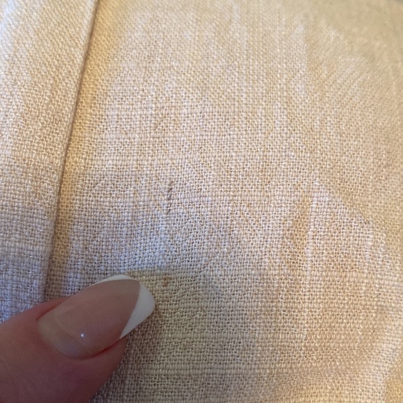 Bar III - High Rise I Linen I Cream I Trouser I Pants I Size: 8 - Picture 11 of 13